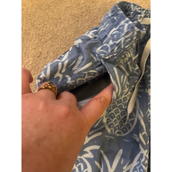 Chubbies Men's The Thighnapples Classic Swim Trunk Faded Blue Pineapple 7in- S - Picture 8 of 9